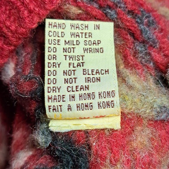 Vintage GAM women cardigan SKI Sz M WOOL TRULY STUNNING GORPCORE SKI NOVELTY - Picture 9 of 10